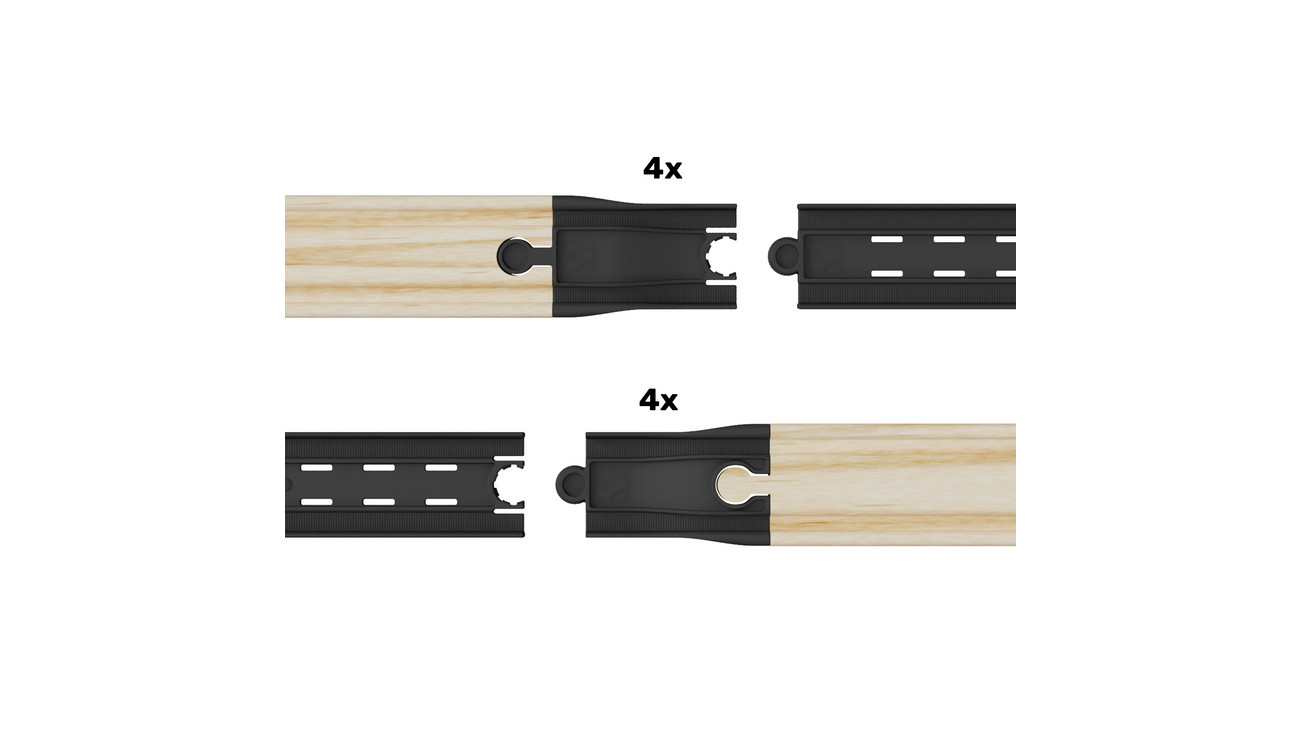 Artikelbild 2 des Artikels “Intelino Adapter für Holzschienen – Erweiterung für Kita & Schule “