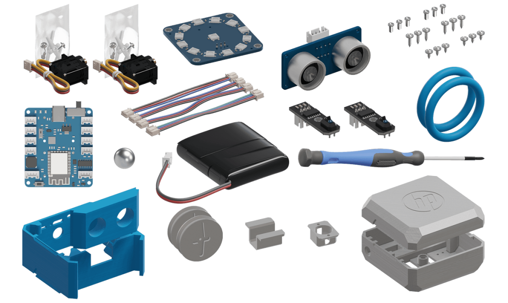Artikelbild 2 des Artikels “HP Otto Starter-Kit Bau 3D – Roboter bauen & programmieren lernen “