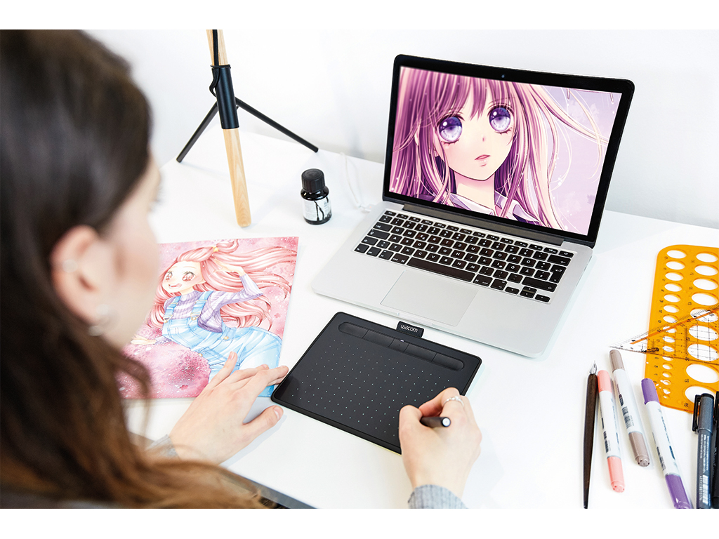 Artikelbild 2 des Artikels “Wacom Intuos S Manga – Stifttablett für Comic und Medienbildung in der Schule “