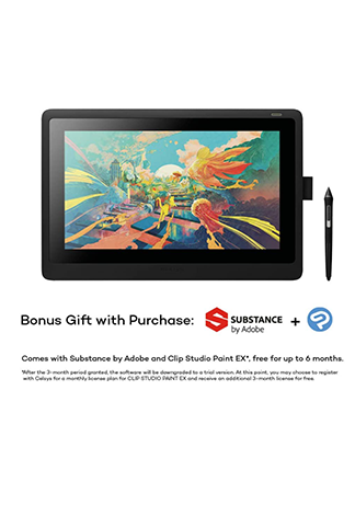 Artikelbild 2 des Artikels “Wacom Cintiq 16 – Kreativ-Stift-Display für digitalen Kunst- und Medienunterricht “