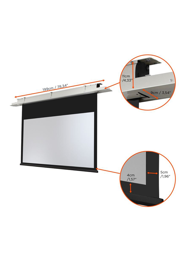 Artikelbild 3 des Artikels “celexon Deckeneinbau Leinwand Motor Expert 180 x 101 cm “