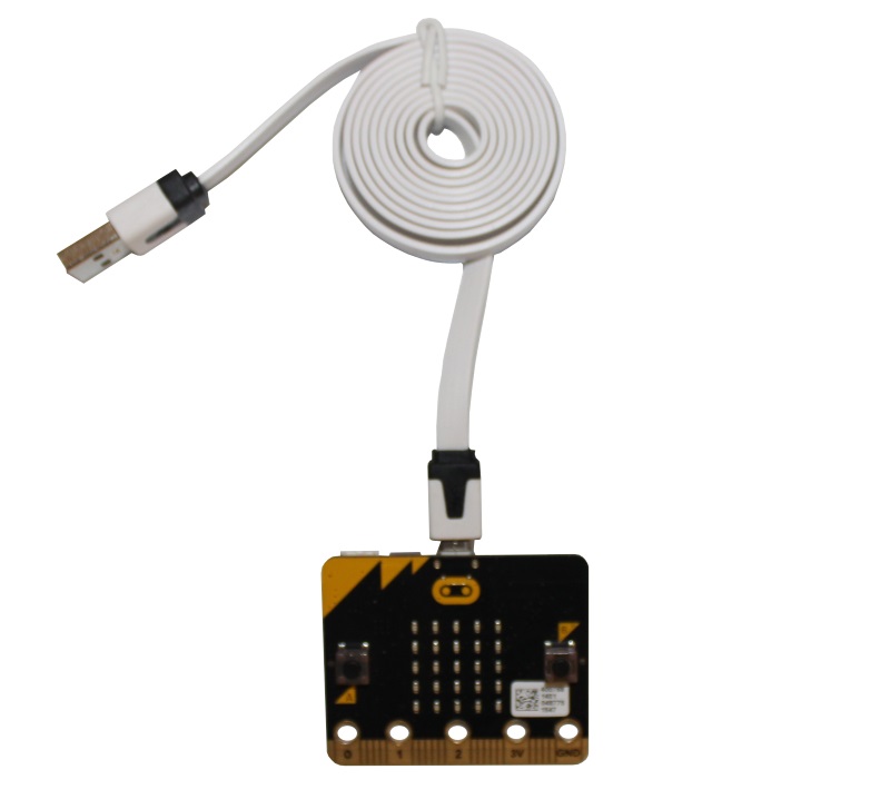 Artikelbild 3 des Artikels “USB-Kabel Typ A auf Micro-B – 1 m flach für micro:bit & Schulprojekte “