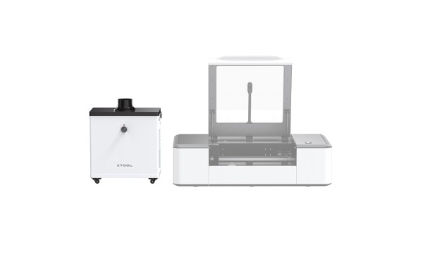 Artikelbild 3 des Artikels “MAKEBLOCK xTool Smoke Purifier – Luftfilter für Lasergravur in Schulen “