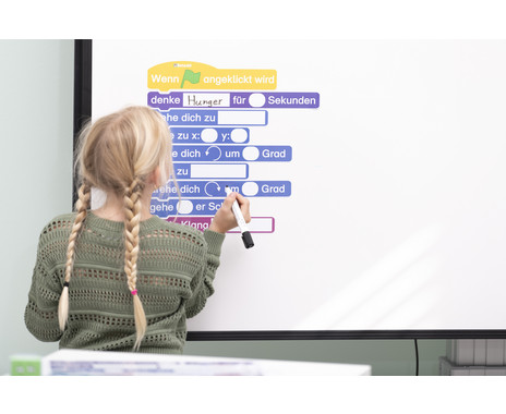 Artikelbild 3 des Artikels “Blockprogrammierung Magnet-Set – Visuelles Programmieren in der Schule “