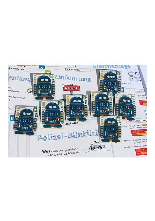 Artikelbild 3 des Artikels “BOB3 Grundschulset – 8 Roboter für iPad, Programmieren ab Klasse 3 “