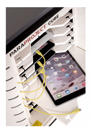 Artikelbild 3 des Artikels “PARAPROJECT® Cube U10 – Tablet-Ladestation für 10 Schulgeräte “
