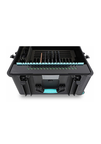 Artikelbild 3 des Artikels “TransformerCase T16MC Pro – USB-Ladekoffer für 16 Tablets in Schulen “