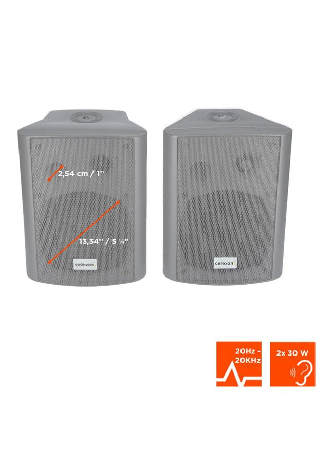 Artikelbild 4 des Artikels “celexon Aktivlautsprecher Set 2-Wege 525-B – Kraftvoller Sound für Schule & Büro “