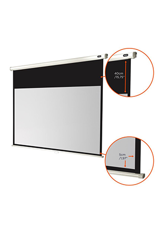 Artikelbild 4 des Artikels “celexon Rollo Economy 160 x 90 cm – Leinwand für Beamer in der Schule “