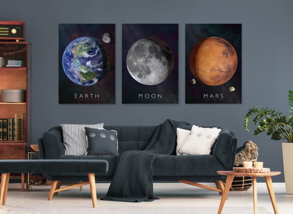 Artikelbild 4 des Artikels “Curiscope AR-Poster Erde–Mars–Mond – MINT lernen mit AR “