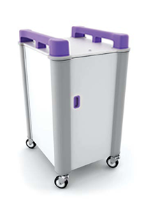 Artikelbild 4 des Artikels “LapCabby 10V – Notebook-Ladewagen für 10 Geräte bis 19 Zoll “