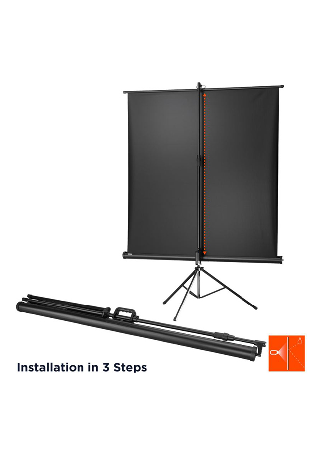Artikelbild 5 des Artikels “celexon Stativleinwand Economy 133 x 133 cm – Mobile Leinwand für Schule & Bildung “