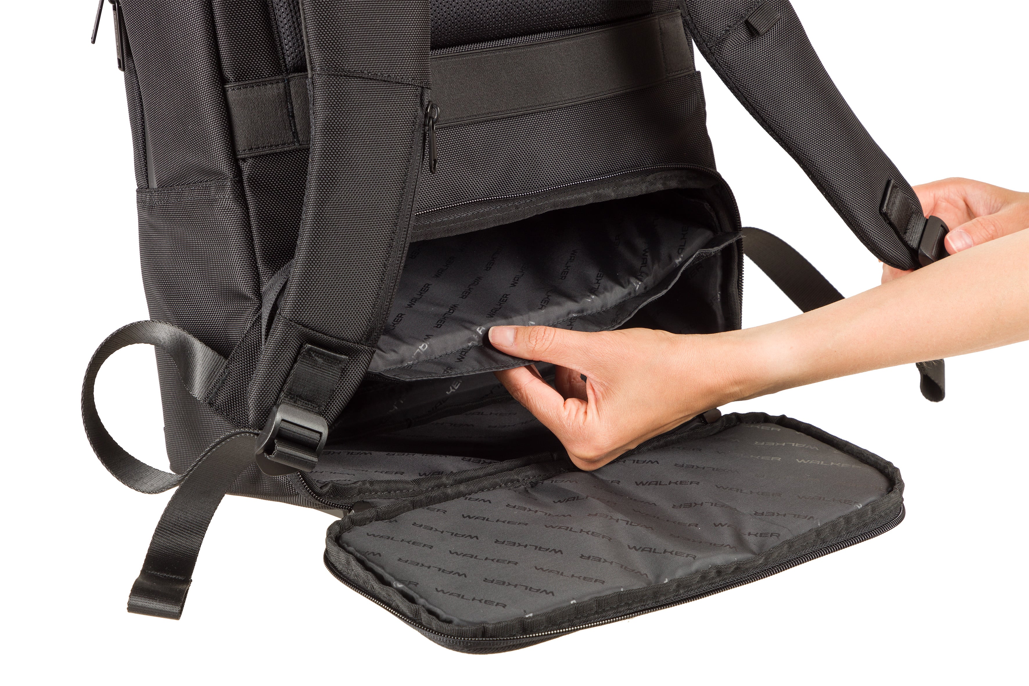 Artikelbild 5 des Artikels “Business-Rucksack für Schule – Walker Advance Black “