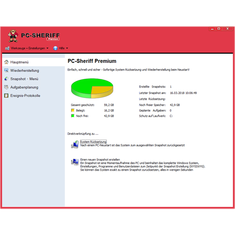 Artikelbild 5 des Artikels “PC-SHERIFF Premium – EDU-Systemschutz für Schulen “
