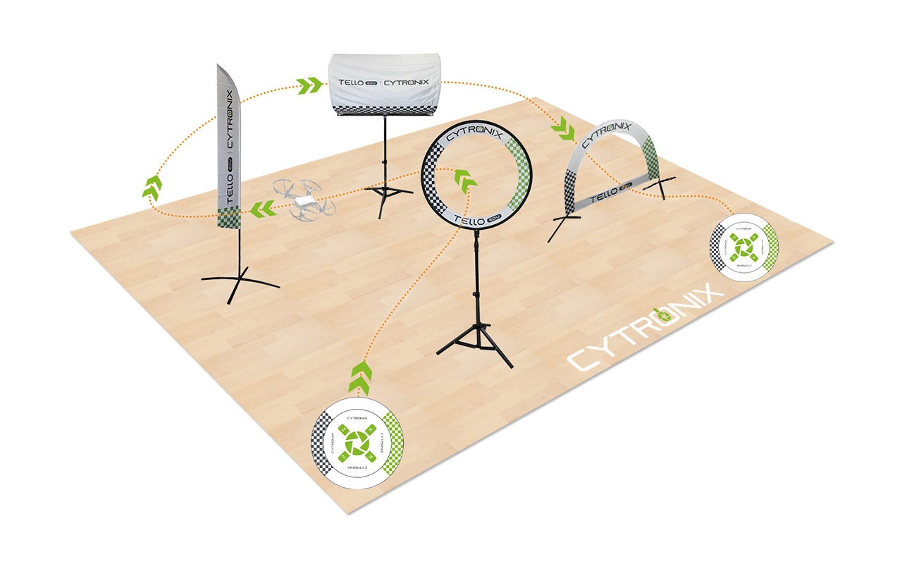 Artikelbild 5 des Artikels “Tello Competition Set – Drohnenparkour für Schulen “
