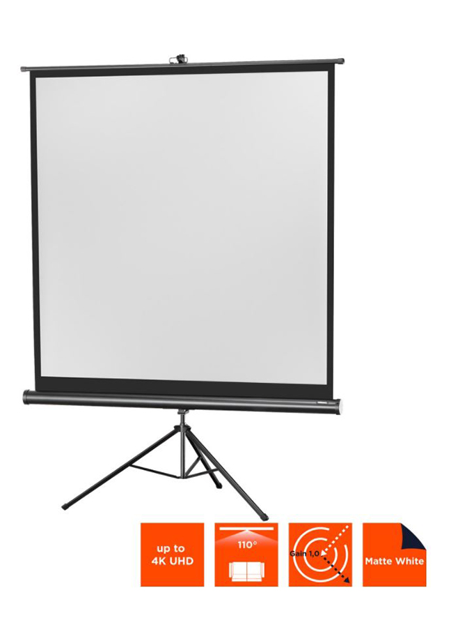 Artikelbild 6 des Artikels “celexon Stativleinwand Economy 133 x 133 cm – Mobile Leinwand für Schule & Bildung “