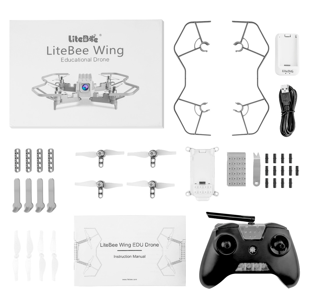 Artikelbild 6 des Artikels “LiteBee Wing – STEAM-Drohne für Grundschulen “