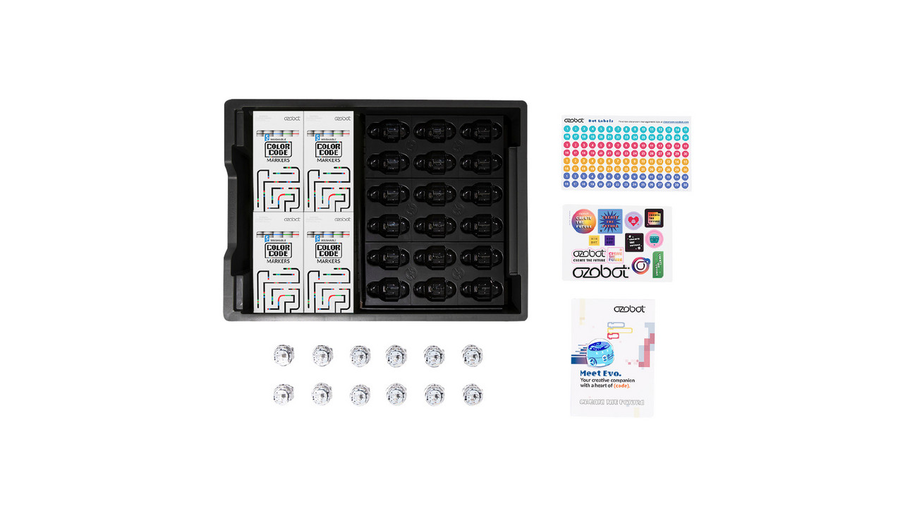 Artikelbild 6 des Artikels “Ozobot Evo Klassenset – 12 Roboter für digitalen MINT-Unterricht “