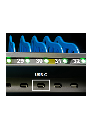Artikelbild 6 des Artikels “Tablet-Ladewagen Schule – TransformerCart T32 USB-C “